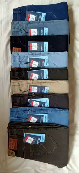 Dhobi knitted lycra men's jeans, uploaded by Sharma's Garments on 1/22/2023