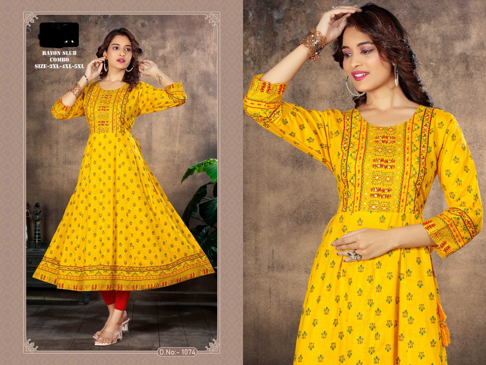 Exclusive designer kurti  uploaded by Colours seven on 1/22/2023