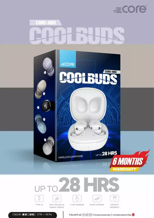 Core Cool Buds  uploaded by The Accessories Point on 1/22/2023
