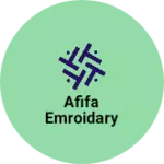 Business logo of Afifa emroidary