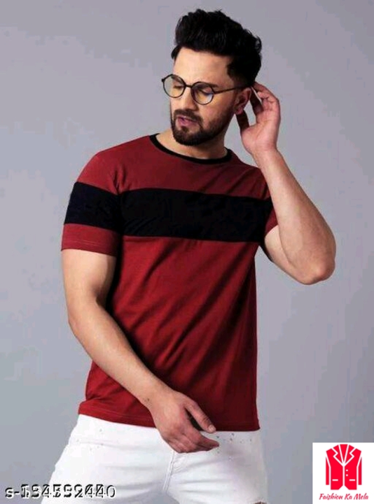 Men fancy Half T shirt  uploaded by Sai Cloth Centre on 1/22/2023