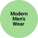 Business logo of MODERN men's wear