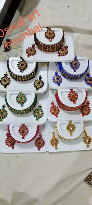 Chokar set uploaded by Oswal Art jewellery on 1/22/2023
