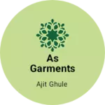 Business logo of AS Garments Wholesaler