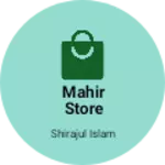 Business logo of Mahir store