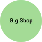 Business logo of G.G shop