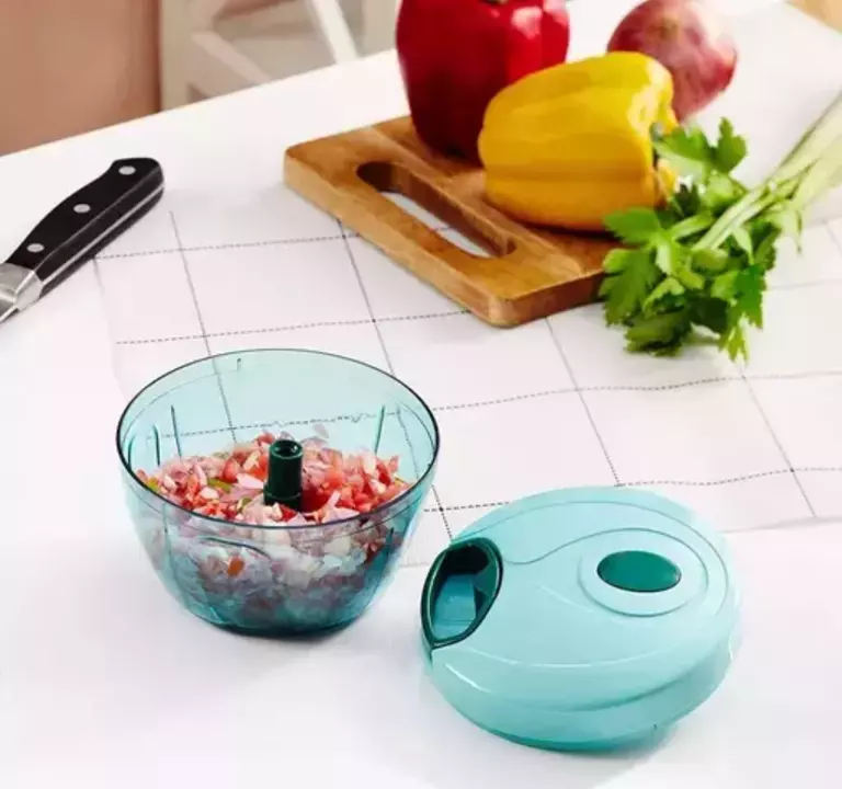 Mini Handy and Compact Chopper with 3 Blades for Effortlessly Chopping Vegetables and Fruits. uploaded by Divine Brothers on 1/22/2023