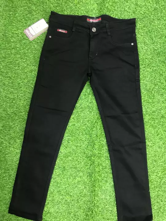 Black polye jeans  uploaded by M.N style on 1/22/2023