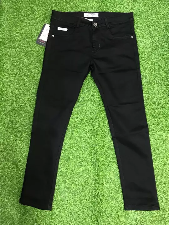 Black polye jeans  uploaded by M.N style on 1/22/2023