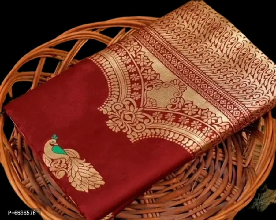 Beautiful Lichi Silk Jacquard Work Saree for Women uploaded by Shreeji New Fashion on 1/22/2023