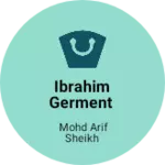 Business logo of Ibrahim germent