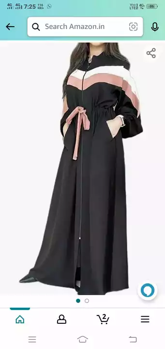 Amrela  Burqa  with dinsng  uploaded by  Fatima Burqa fashion |Burqa Abaya on 1/22/2023