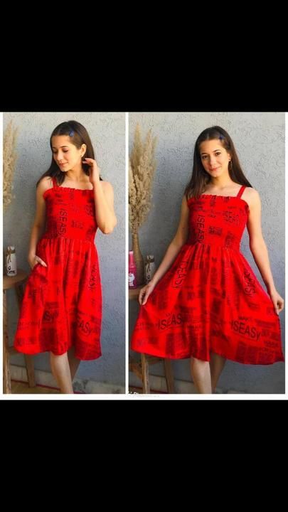 Ravishing Red Go Getter Dress uploaded by Marwari Enterprises  on 2/14/2021