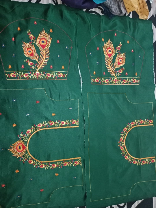 Kathiyawadi blouse piece  uploaded by Sarthak clothing and accessories  on 1/22/2023