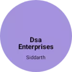 Business logo of DSA ENTERPRISES