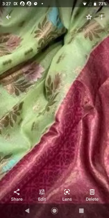 Banarasi Cotton Kota check silk saree  uploaded by business on 1/22/2023
