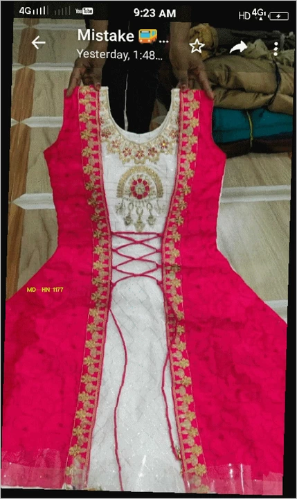 Product uploaded by Embroidery work and lehnga mfg. on 1/22/2023