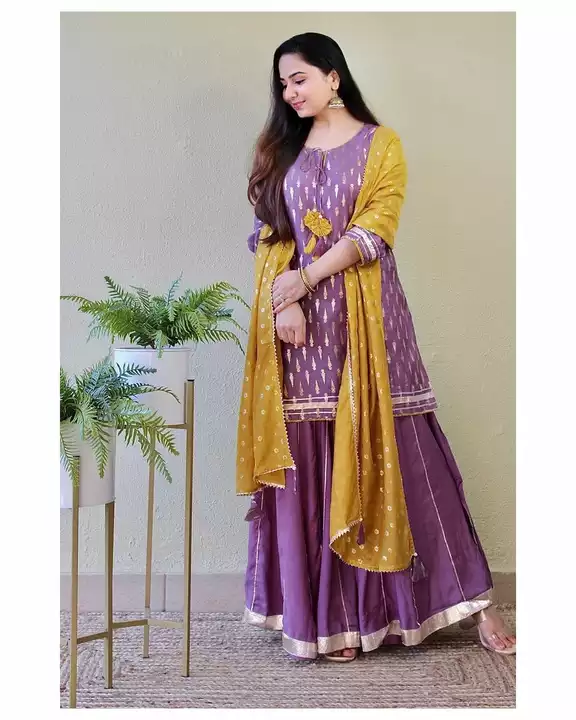 Kurta skirt Dupatta Set uploaded by Jaipuri Fashion Point  on 1/23/2023