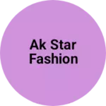 Business logo of Ak star fashion