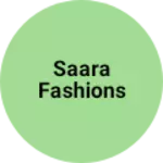 Business logo of Saara fashions