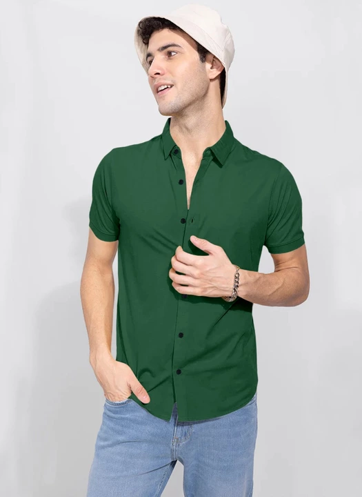 Denim's men casual lycra shirt uploaded by Harvi Enterprise on 1/23/2023