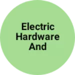 Business logo of Electric hardware and plywoods