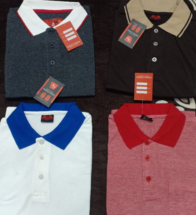 Showroom Quality Collar T-shirts  uploaded by Hindustan Trading Company on 1/23/2023