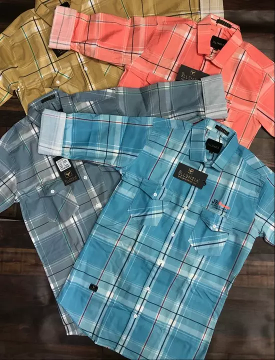 Double pocket LYCRA shirts uploaded by KRAFT (jeans & casuals) on 1/23/2023