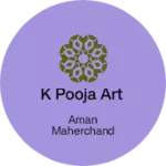 Business logo of K POOJA ART