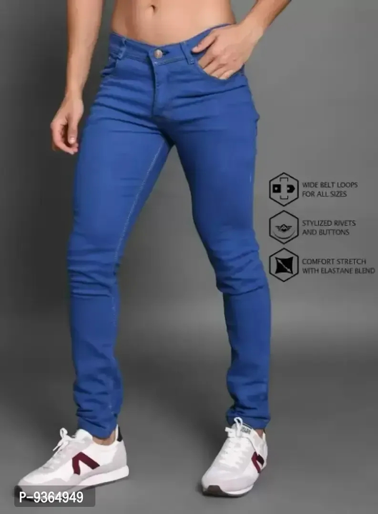 Stylish Men Cotton blend Jeans uploaded by RARGROUP  on 5/31/2024