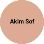 Business logo of Akim sof