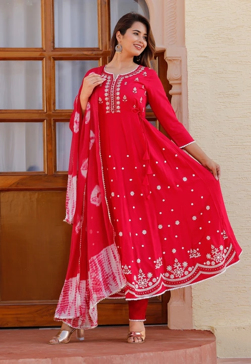 *SIZE M/38 TO 3XL/46*


*🥰 Karwa Chauth nd Diwali Special 🥰*


*Artical Details*
👗 *Beautiful Hea uploaded by Julu art  on 1/23/2023