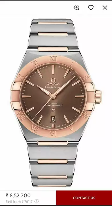 watch omega uploaded by seller account on 1/23/2023