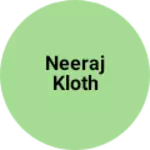 Business logo of Neeraj kloth