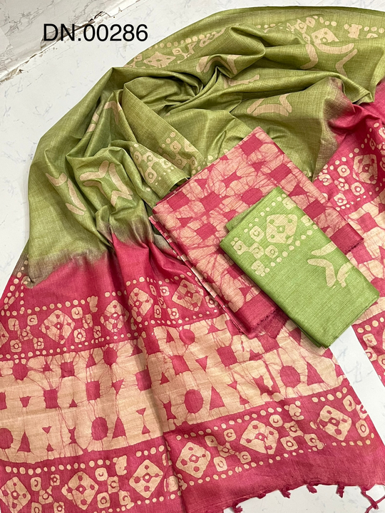Khadi cotton silk dress material uploaded by S.B Handlooms on 1/23/2023