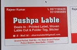 Business logo of Pushpa Lebal based out of Central Delhi