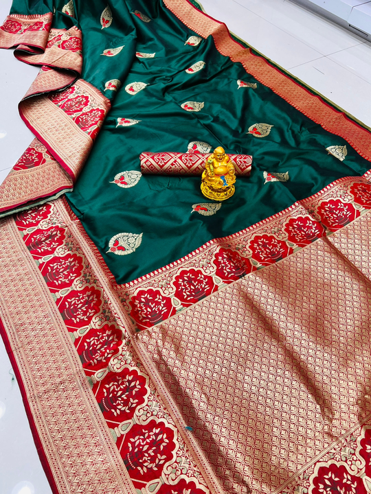 🔥VT Sarees 🤩


Kanchipuram Pure silk handloom saree with Pure Jari wewing work🔥

*Pure Silk With  uploaded by Vishal trendz 1011 avadh textile market on 1/23/2023