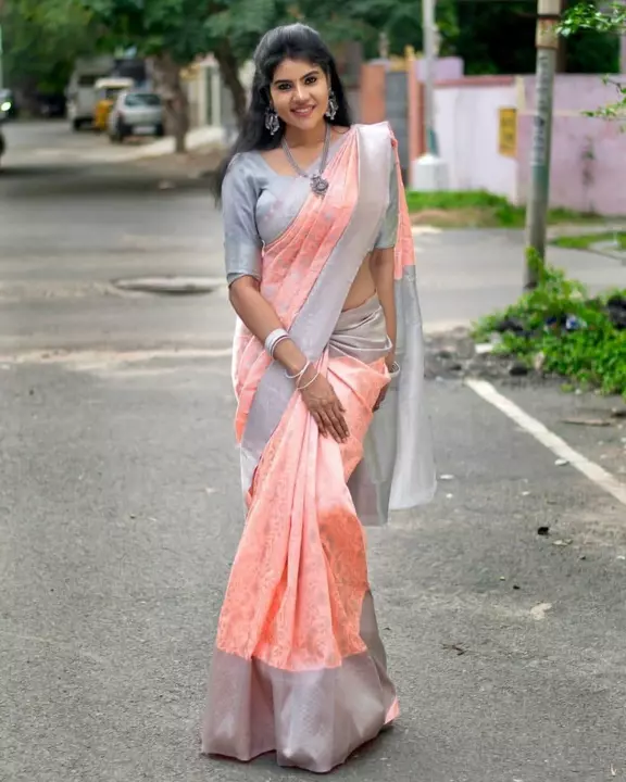 Kanchipuram silk saree  uploaded by Ishita Enterprise on 1/23/2023