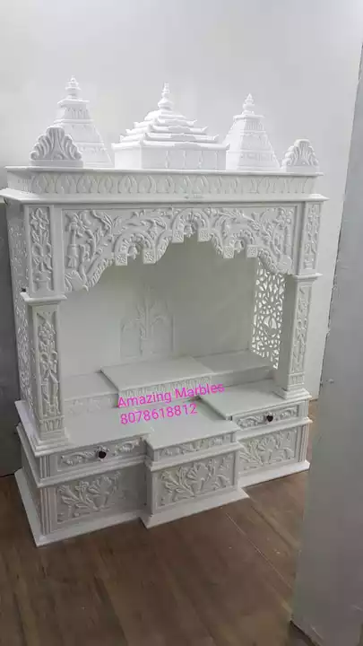 Marble home mandir uploaded by business on 1/23/2023