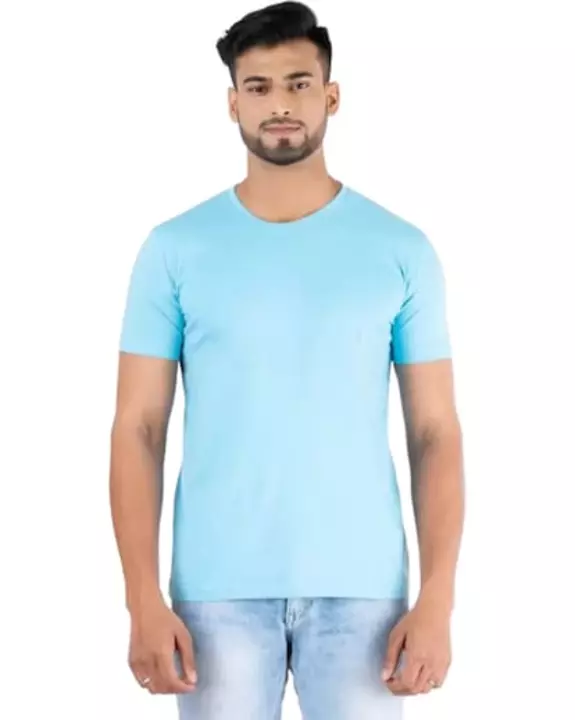 Half sleeve plen tshirt  uploaded by Kpadiya shop on 1/23/2023