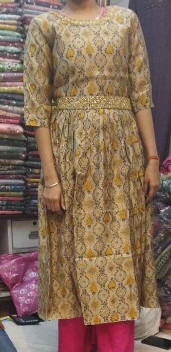 Model silk Kurti uploaded by Pankhuri Fashion on 1/23/2023