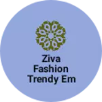 Business logo of Ziva Fashion Trendy Embroidered Kurta Pant With Du