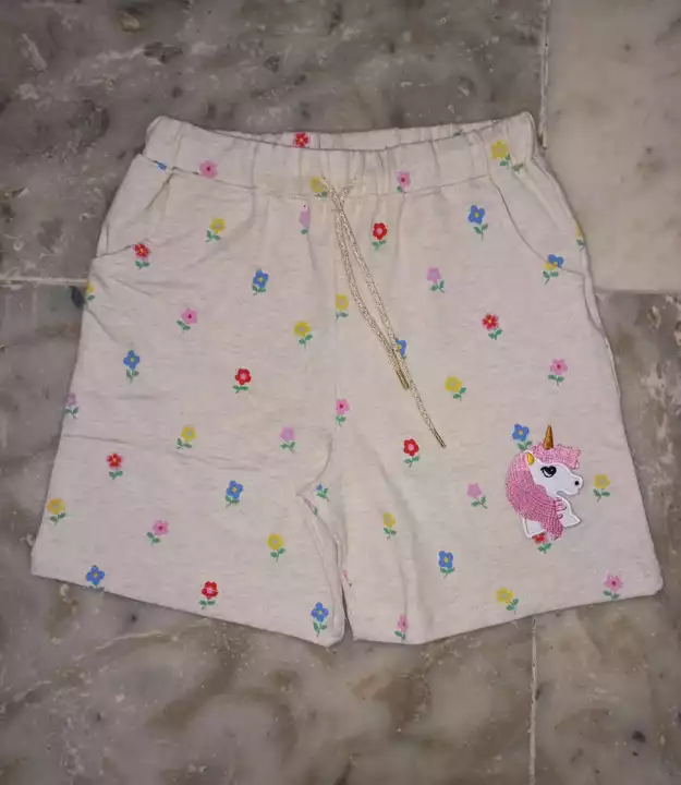 Girls shorts uploaded by Shardha exports on 1/23/2023