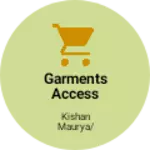 Business logo of Garments Accessories/Internacia india pvt Ltd
