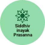 Business logo of Siddhivinayak Prasanna