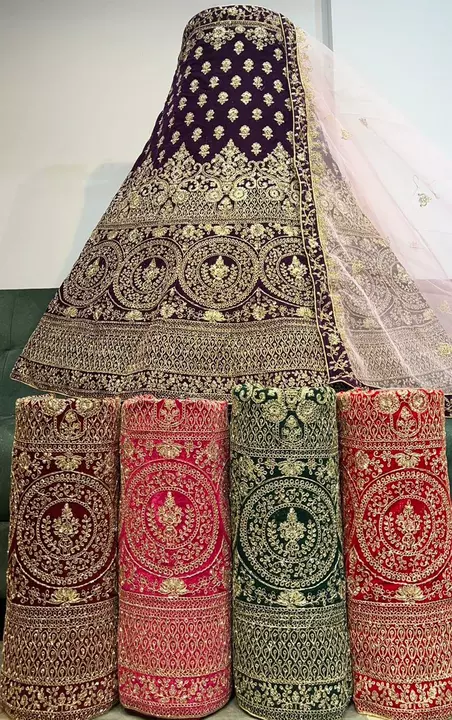 Wedding lehnga  uploaded by Shree Vinayak Textiles on 1/24/2023