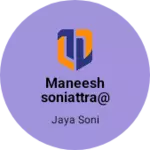 Business logo of Maneeshsoniattra@gmail.com and