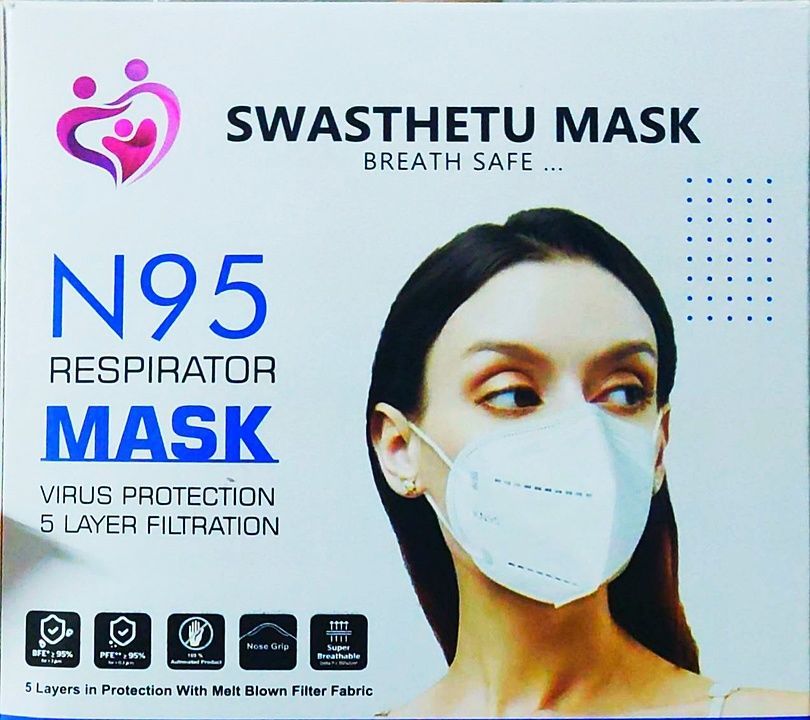 Swasthetu mask with respirator uploaded by business on 7/6/2020