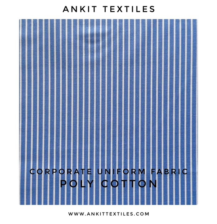 Heavy corporate Uniform shirting fabric uploaded by Ankit Textiles on 1/24/2023
