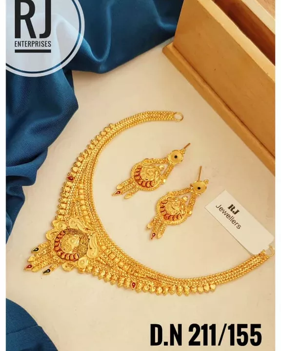 kalkati necklace uploaded by R j jewellers on 1/24/2023